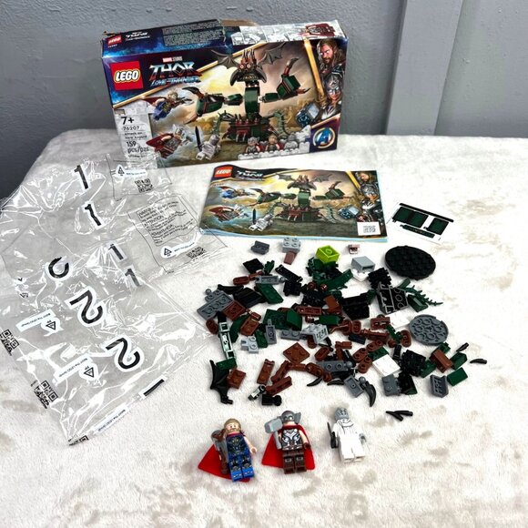 Lego Thor Love and Thunder 76207 Attack on New Asgard Marvel Studios 2022 - Picture 2 of 8